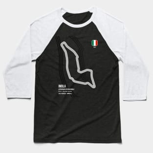 Emilia Romagna Race Track (B&W) Baseball T-Shirt